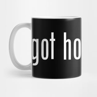 Got Horween? (white text) Mug